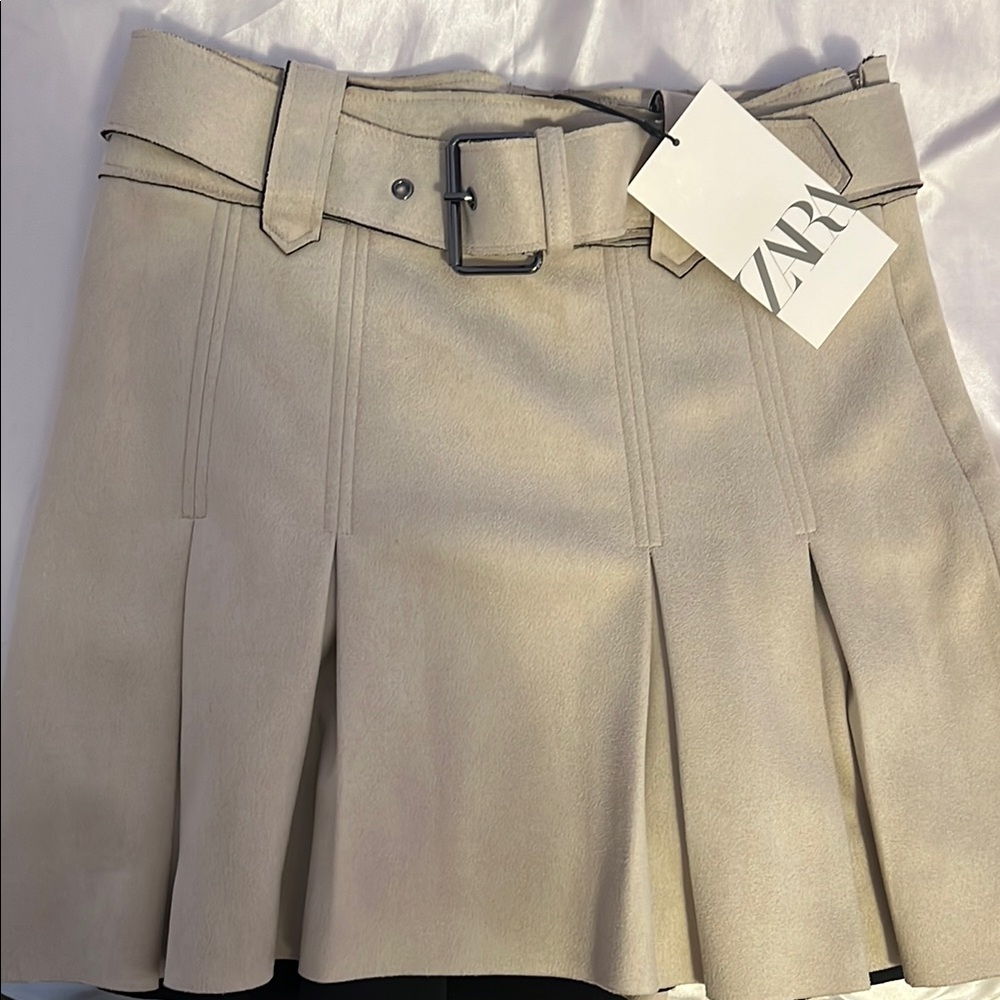 Zara Women's Tan Skirt